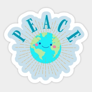 Peace Sticker